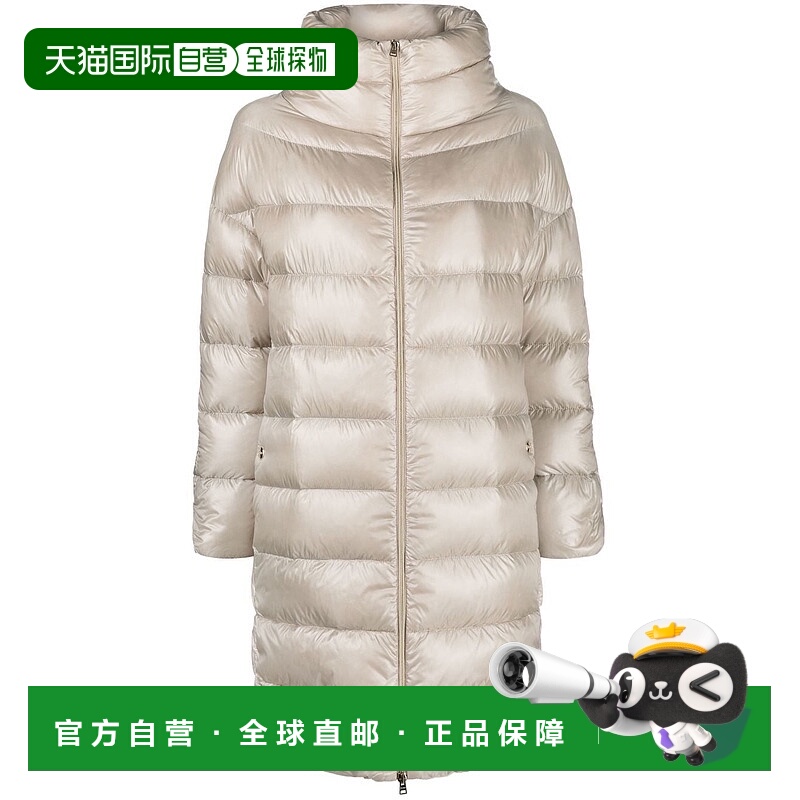 1h可退 HERNO 女士外套 PI1283DIC12017Z1985 AW2025 浅棕色