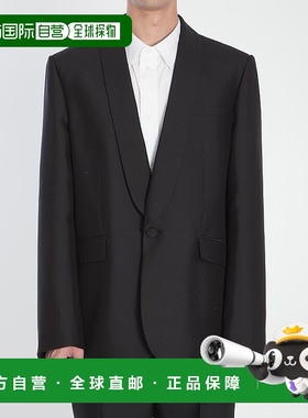 LOEWE 男士西服 H526Y03WC21100 AW2025 黑色 Wool and Silk Jack