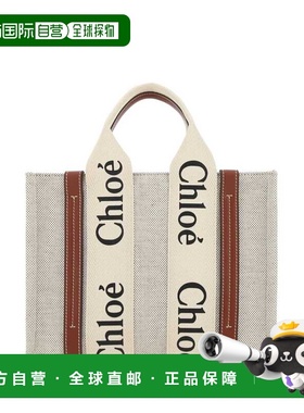 CHLOÉ 女士手提包 CHC21US385E6690U CO 花色 'Woody' shopper ba