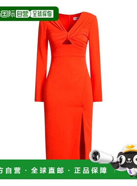 1h可退 潮奢 Self-Portrait 女士 中长连衣裙 red红色 舒适时尚