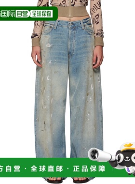 1h可退 潮奢 Acne Studios 艾克妮 女士 蓝色 2023 U 牛仔裤 C000