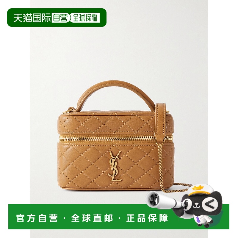 1h可退 潮奢 Saint Laurent 圣罗兰 女士 Gaby Vanity 细绗缝皮革