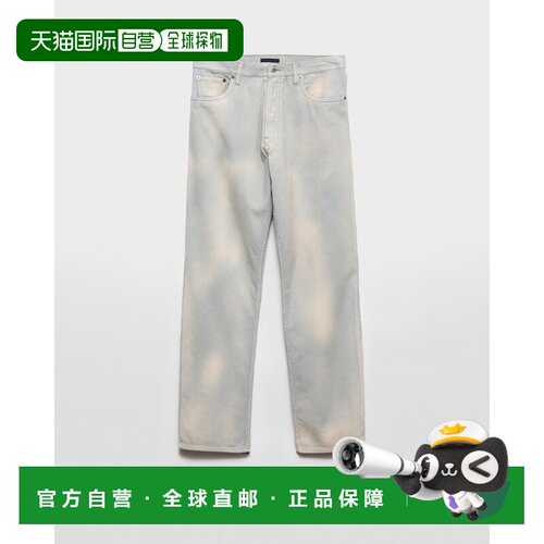 PRADA 男士牛仔裤 GEP358166EF0V3NS231 AW2025 白色