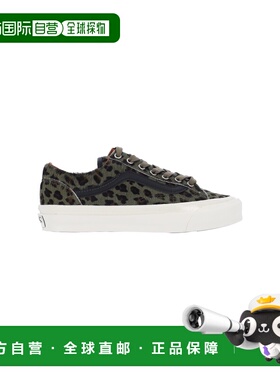 1h可退 潮奢 Vans 范斯 女士 VANS 绿色运动鞋 VN000EHDOLV1