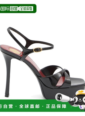 1h可退 潮奢 Saint Laurent 圣罗兰 女士 Debbie 厚底涼鞋 820579