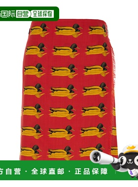 1h可退 潮奢 Burberry 巴宝莉 女士 GONNE 半身裙 8077285a字裙