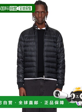 1h可退 潮奢 Moncler 盟可睐 男士 黑色 Rigel Short 羽绒夹克 L1
