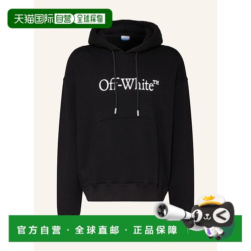 OFF-WHITE 男士卫衣 100292208113000 CO 黑色 Hoodie BIG BOOKIS