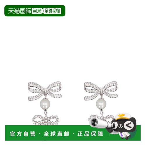 SELF-PORTRAIT 女士耳饰 SS2026 RS26629ESLSILVER耳环