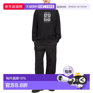 GIVENCHY纪梵希男女同款字母星星印花圆领休闲长袖卫衣