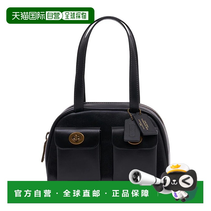 1h可退 COACH 女士单肩包 CCC55 AW2025 黑色 Coach Originals Tw