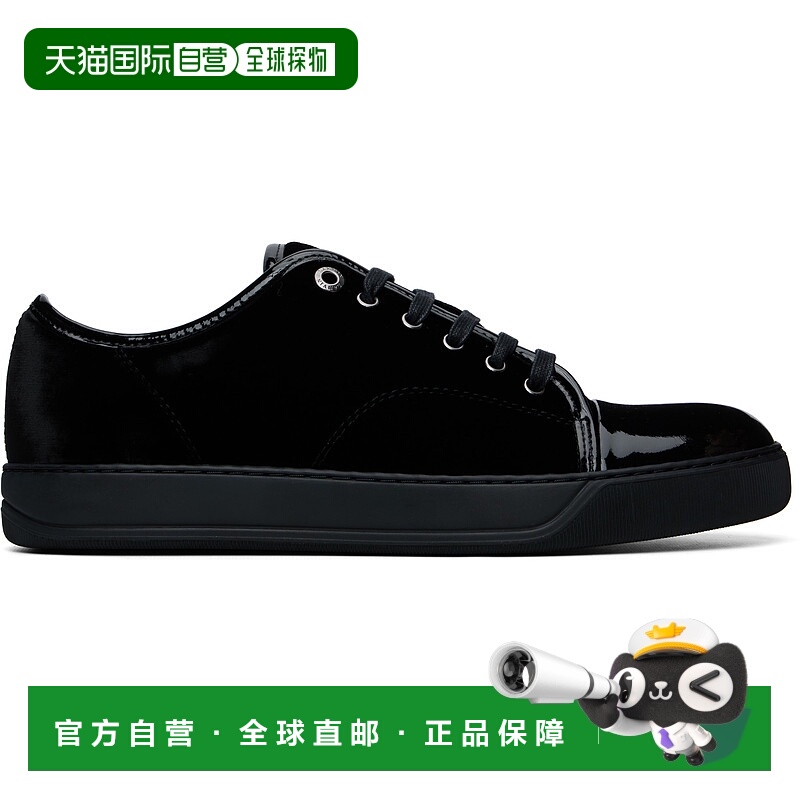 1h可退 潮奢 Lanvin 朗雯 男士 黑色 DBB1 运动鞋 FMSKDBB1VELOH2