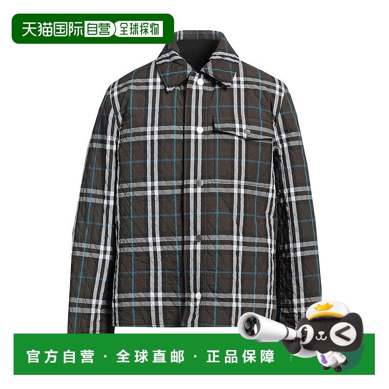 1h可退 潮奢 Burberry 巴宝莉 男士 Shell 夹克 black黑色 舒适时