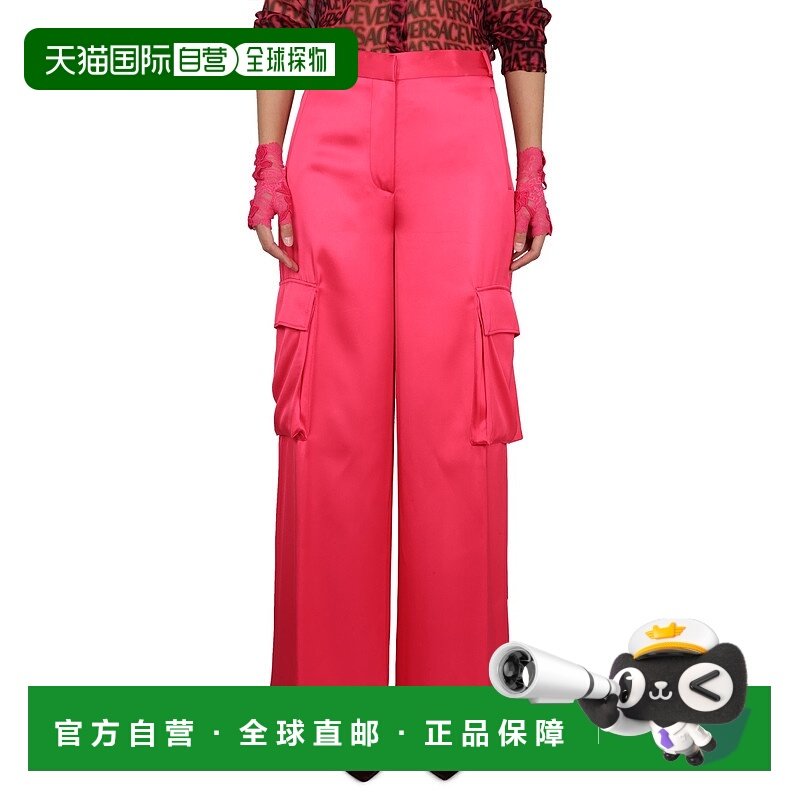 VERSACE 女士休闲裤 10098441A068381PM60 SS2021工装裤阔腿裤
