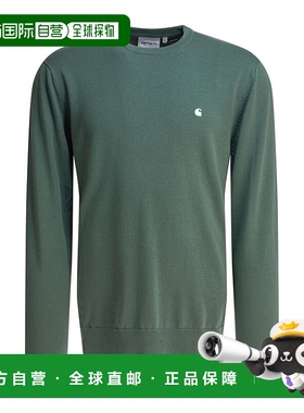 CARHARTT WIP 男士针织毛衣 SS2025 I030332NMXX 长袖绿色针织衫