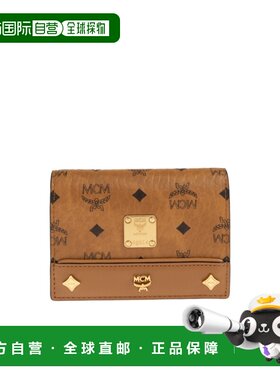 MCM 女士钱包 MYSGATA01CO AW2026 棕色 标志钱包