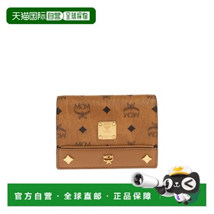 MCM 女士钱包 MYSGATA01CO AW2026 棕色 标志钱包