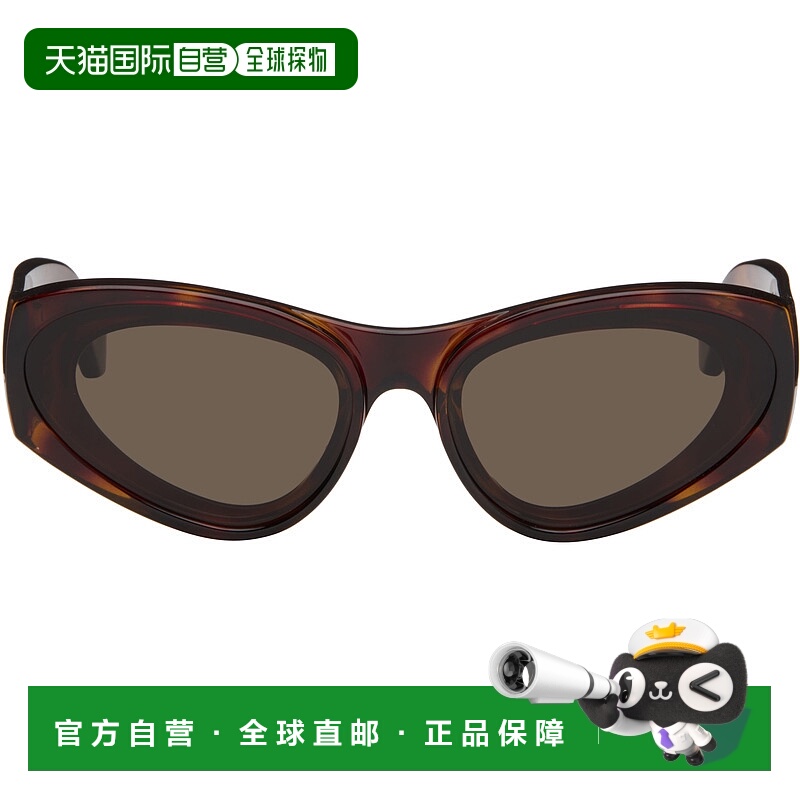 1h可退 潮奢 LOEWE 罗意威 女士 棕色 Paula's Ibiza 系列 Goggle