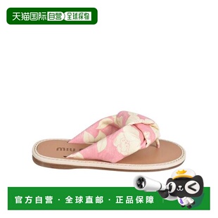 MIU 花色 女士凉鞋 SS2021 花卉印花 5Y430D3LESF0442 1h可退