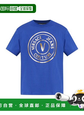 VERSACE JEANS 男士T恤 79GAHT01CJ00TG28 AW2025范思哲短袖男装