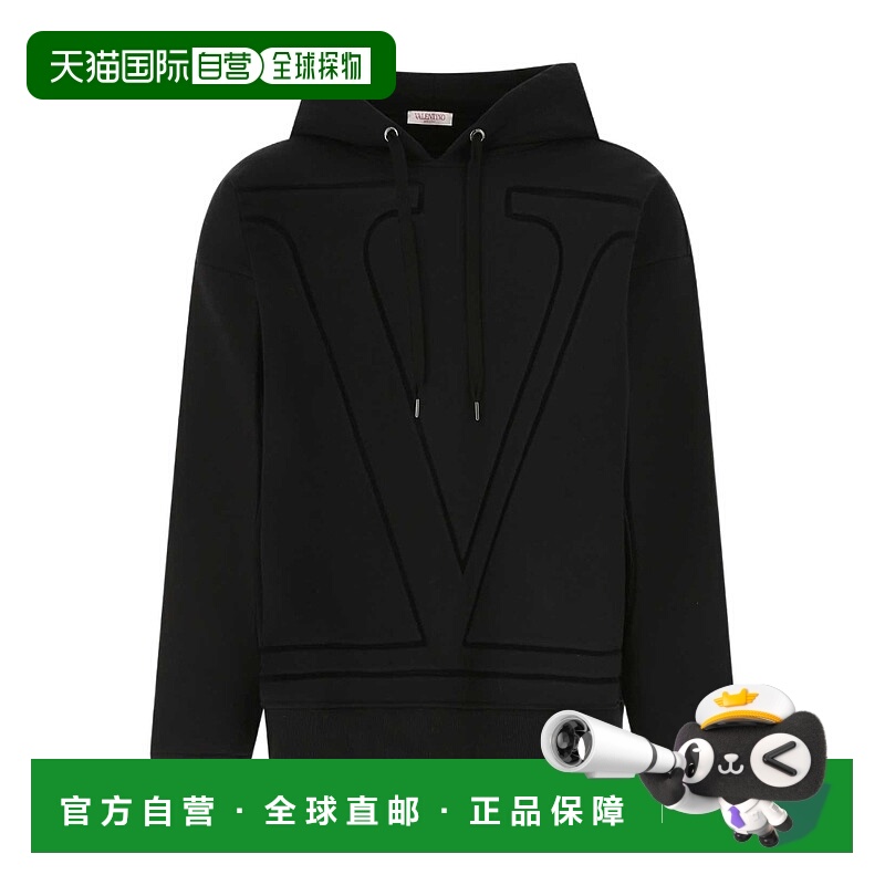 1h可退 VALENTINO 男士针织毛衣 1V3MF23U8PW0NO AW2022 黑色