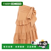 驼色 CHLOÉ SS2026 CH26UJU5314426U 荷叶边半身裙 女士半身裙