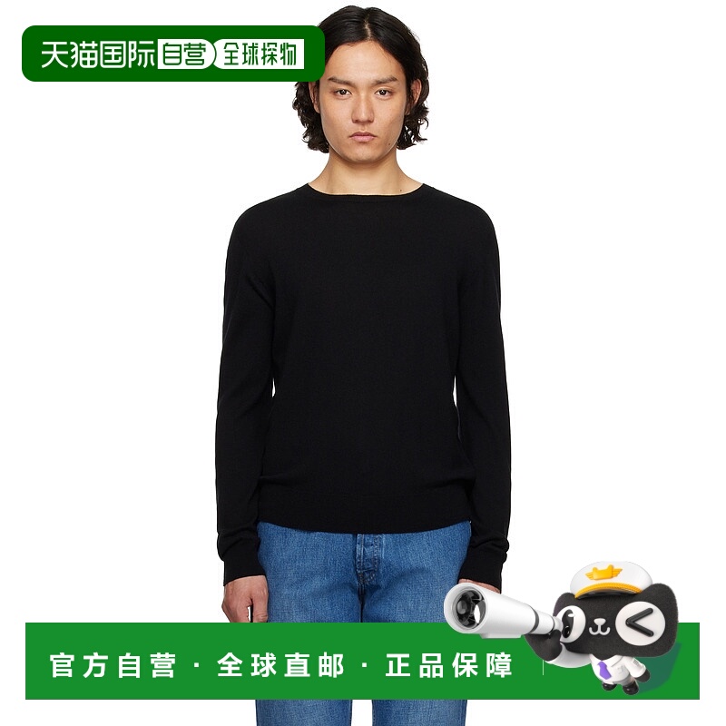 1h可退 潮奢 The Row 男士 黑色 Rowley 毛衣 920Y751