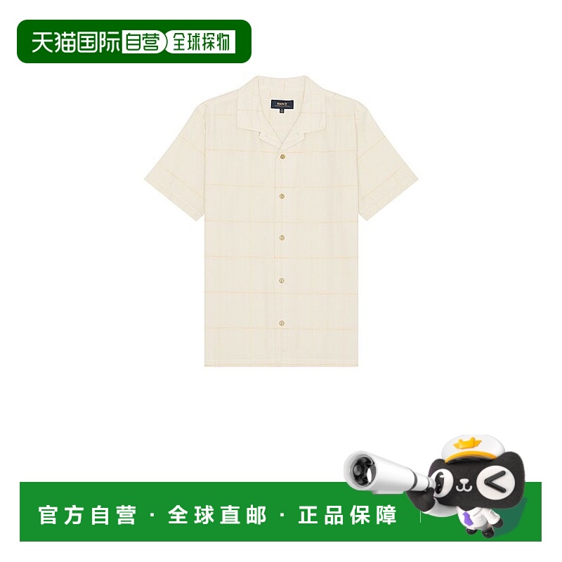 1h可退 潮奢 Roark 男士 Gonzo 梭织衬衫 RW659BPL亚麻