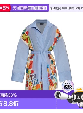 DSQUARED2 女士泳装 D6A2D52300977 CO 蓝色 Capsule dress `Summ