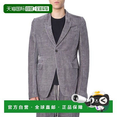 RICK OWENS 男士夹克 RU19F4724VM06 AW2019 灰色 RICK OWENS MEN