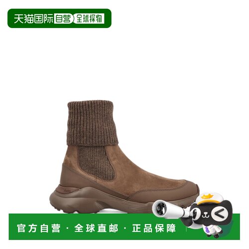TOD'S 女士靴子 XXW54C0JP30UMOXXE9 AW2026 棕色 圆头短筒靴