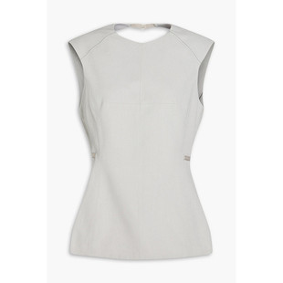 女士 Jacquemus 221TO0121004 Doce 露背绉纱上衣 Haut 潮奢