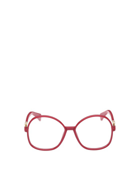 MAX MARA 女士眼镜 MM5100075 SS2023 红色 徽标平光镜