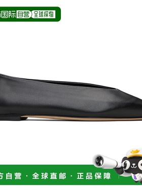 1h可退 潮奢 aeyde 女士 黑色 Betty Square-Toe 芭蕾鞋 A11FLMAD