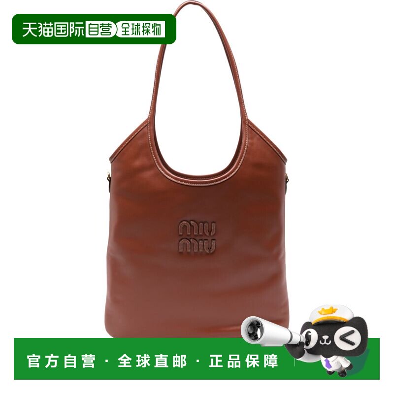Miu Miu 缪缪 女士 Bags 棕色托特包 5BG2312CRW斜挎包单肩包