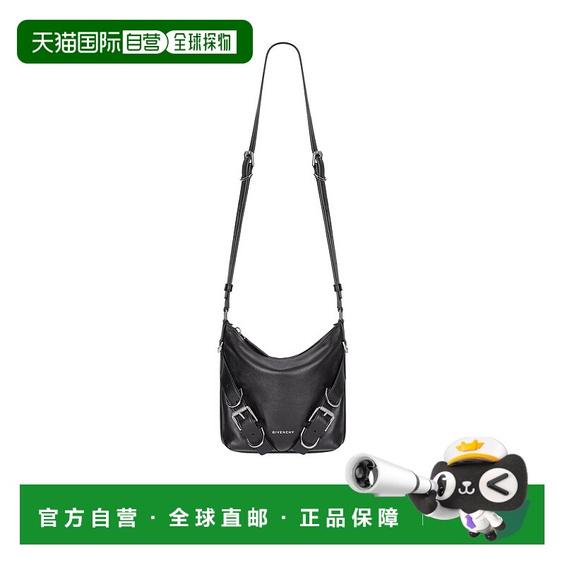 1h可退 GIVENCHY 男士斜挎包 BKU04MK1Y1001 AW2024 黑色