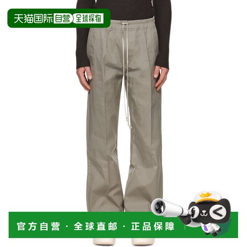 RICK OWENS 男士休闲裤  AW2026花色阔腿裤 RU02F4378TE48