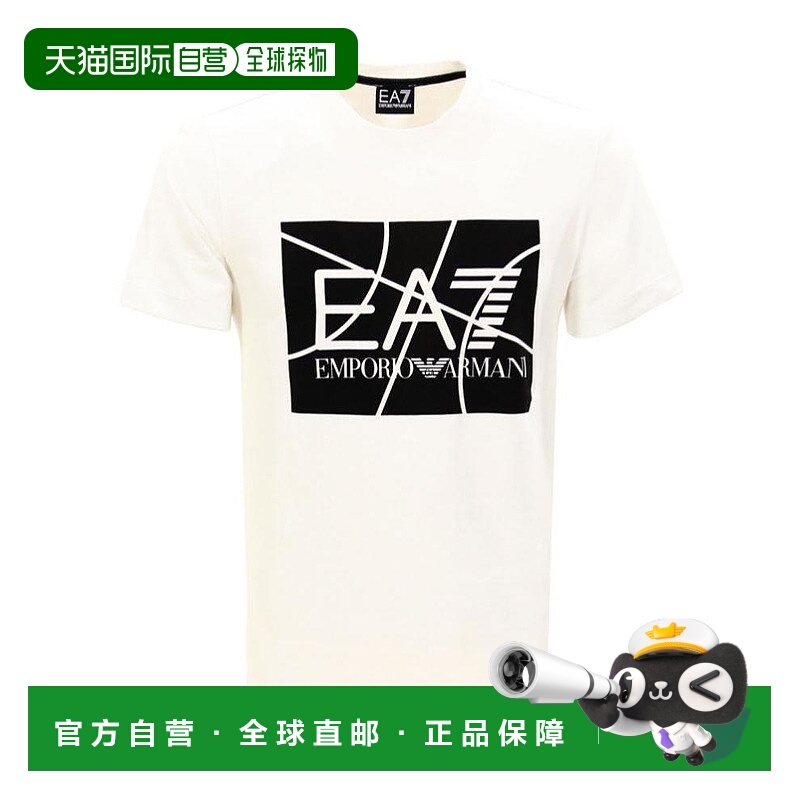 1h可退 EA7 EMPORIO ARMANI 男士T恤 6XPT89PJ20Z1100 AW2024短袖