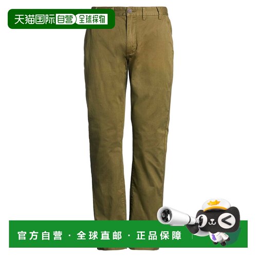 barbour 巴伯尔 男士 斜纹棉布裤 green绿色 舒适时尚休闲裤