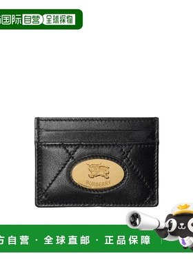 BURBERRY 女士卡包 81116601 CO 黑色 Strand 卡夹