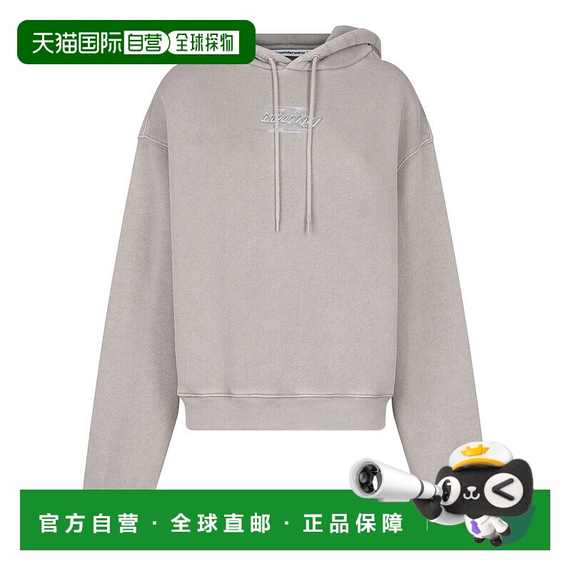 1h可退 ALEXANDER WANG 女士针织毛衣 4CC4242107230A CO 灰色