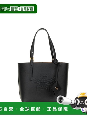 MCM 女士斜挎包 MWPESAC04BK SS2024 黑色托特包手提包单肩包