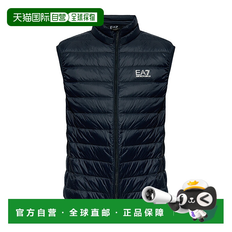 EMPORIO ARMANI Logo印花羽绒背心羽絨服8NPQ06PNGPZ1562男阿玛尼