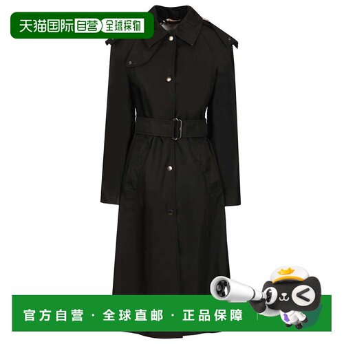 1h可退 BURBERRY 女士大衣 8118730A1189 SS2026 黑色 TILLEY