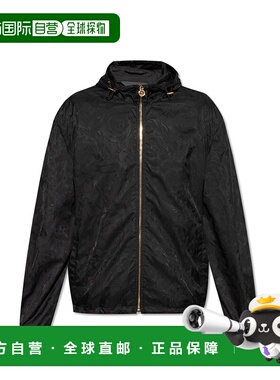 VERSACE 男士外套 10198951A150051B000 AW2025黑色夹克男装