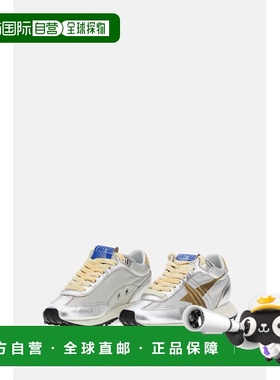 1h可退 潮奢 GOLDEN GOOSE 女士 银色 Marathon 运动鞋 GWF00683F