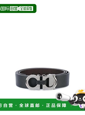 1h可退 奢淘 Salvatore Ferragamo Gancini双面搭扣腰带 男 67878