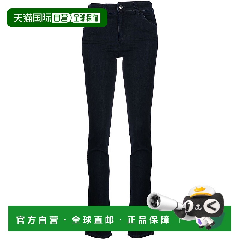 1h可退 潮奢 Emporio Armani 安普里奥 阿玛尼 女士 徽标牛仔裤 8
