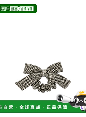 1h可退 SELF-PORTRAIT 女童帽子 RS26741HB SS2026 灰色 格子发饰