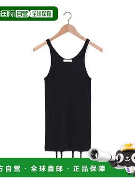 LEMAIRE 女士背心吊带 TO1282LK1032MU163 CO 黑色 无缝背心配吊